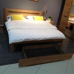 АФИНА А3 Кровать 1600 (крафт) в Александровском - alexsandrovskoe.mebel24.online | фото 5