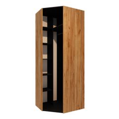 АФИНА А7 Шкаф угловой разнобокий (крафт) в Александровском - alexsandrovskoe.mebel24.online | фото 2