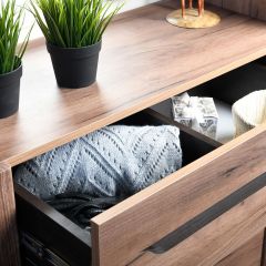 АФИНА Прихожая крафт в Александровском - alexsandrovskoe.mebel24.online | фото 14