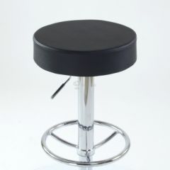 Барный стул Barneo N-130 Круглый (Черный) в Александровском - alexsandrovskoe.mebel24.online | фото 2