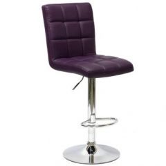 Барный стул Barneo N-48 Kruger фиолетовый в Александровском - alexsandrovskoe.mebel24.online | фото