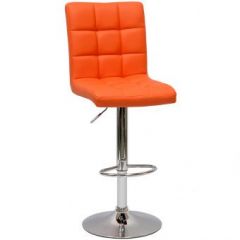 Барный стул Barneo N-48 Kruger оранжевый в Александровском - alexsandrovskoe.mebel24.online | фото
