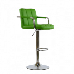 Барный стул Barneo N-69 Kruger Arm Зеленый в Александровском - alexsandrovskoe.mebel24.online | фото