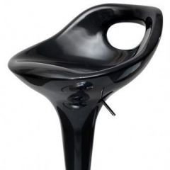 Барный стул Barneo N-7 Malibu черный глянец в Александровском - alexsandrovskoe.mebel24.online | фото 3