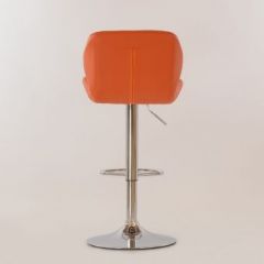 Барный стул Barneo N-85 Diamond оранжевый в Александровском - alexsandrovskoe.mebel24.online | фото 3