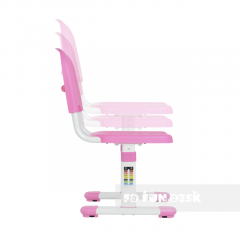 Комплект парта + стул трансформеры Cantare Pink в Александровском - alexsandrovskoe.mebel24.online | фото 7