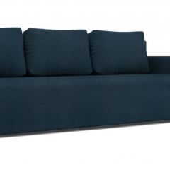 Диван Алиса 4 Bahama DENIM - Teos Dark Brown в Александровском - alexsandrovskoe.mebel24.online | фото