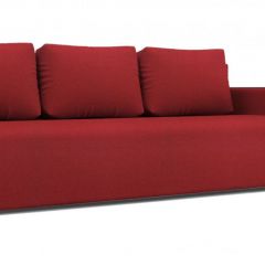 Диван Алиса 4 Bahama RED - Teos Black в Александровском - alexsandrovskoe.mebel24.online | фото