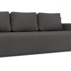 Диван Алиса 4 Bahama STEEL - Teos Dark Brown в Александровском - alexsandrovskoe.mebel24.online | фото