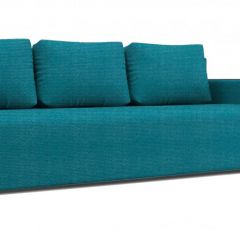 Диван Алиса 4 Shaggy AZURE - Teos Dark Brown в Александровском - alexsandrovskoe.mebel24.online | фото