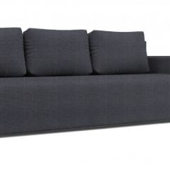 Диван Алиса 4 Shaggy GRAFIT - Teos Dark Brown в Александровском - alexsandrovskoe.mebel24.online | фото