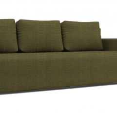 Диван Алиса 4 Shaggy GREEN - Teos Black в Александровском - alexsandrovskoe.mebel24.online | фото