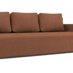 Диван Алиса 4 Shaggy HONEY - Teos Dark Brown в Александровском - alexsandrovskoe.mebel24.online | фото