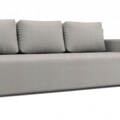 Диван Алиса 4 Shaggy LINEN - Teos Dark Brown в Александровском - alexsandrovskoe.mebel24.online | фото