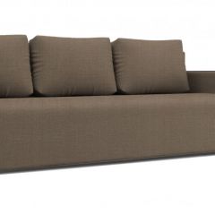 Диван Алиса 4 Vital CARAMEL - Teos Dark Brown в Александровском - alexsandrovskoe.mebel24.online | фото