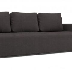 Диван Алиса 4 Vital PEBBLE - Teos Dark Brown в Александровском - alexsandrovskoe.mebel24.online | фото