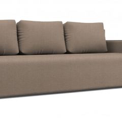 Диван Алиса 4 Vital SAND - Teos Dark Brown в Александровском - alexsandrovskoe.mebel24.online | фото