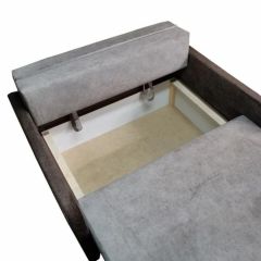 Диван Канзас 1.20 розы на подушках (Канасик) в Александровском - alexsandrovskoe.mebel24.online | фото 3
