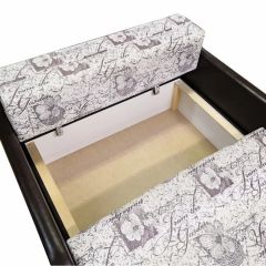 Диван Канзас 1.20 Цветы (Канасик) в Александровском - alexsandrovskoe.mebel24.online | фото 3