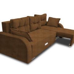 Диван Милан Shaggy Brown в Александровском - alexsandrovskoe.mebel24.online | фото 2