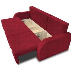 Диван Милан Shaggy Red в Александровском - alexsandrovskoe.mebel24.online | фото 3