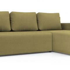 Диван угловой Алиса 3 Shaggy APPLE - TEOS BLACK в Александровском - alexsandrovskoe.mebel24.online | фото