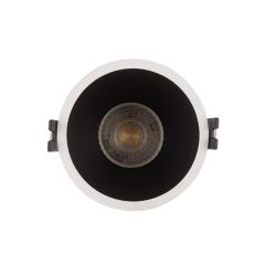 DK3026-WB Встраиваемый светильник, IP 20, 10 Вт, GU5.3, LED, белый/черный, пластик в Александровском - alexsandrovskoe.mebel24.online | фото 2