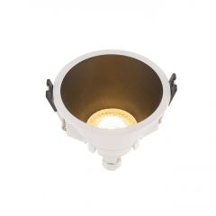 DK3026-WB Встраиваемый светильник, IP 20, 10 Вт, GU5.3, LED, белый/черный, пластик в Александровском - alexsandrovskoe.mebel24.online | фото 4