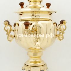 Электрический самовар на 3 л формы "Овал" в наборе №1, с защитой от выкипания в Александровском - alexsandrovskoe.mebel24.online | фото 5