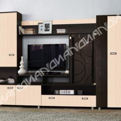 Гостиная Аллегро вариант-3 (Венге/Белфорт) в Александровском - alexsandrovskoe.mebel24.online | фото