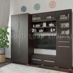 ЭКОЛЬ Гостиная (МДФ) Венге в Александровском - alexsandrovskoe.mebel24.online | фото