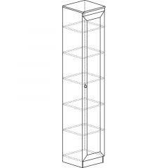 Гостиная Инна 1 Денвер светлый в Александровском - alexsandrovskoe.mebel24.online | фото 2