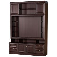 Гостиная Инна 6 Денвер темный в Александровском - alexsandrovskoe.mebel24.online | фото 2