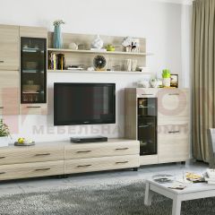 Гостиная Камелия Композиция 6 (Ясень Асахи) в Александровском - alexsandrovskoe.mebel24.online | фото