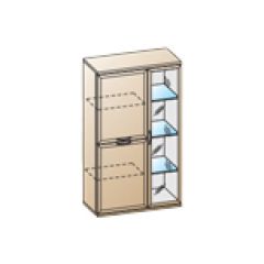 Гостиная Карина Композиция 12 (Ясень Асахи) в Александровском - alexsandrovskoe.mebel24.online | фото 2