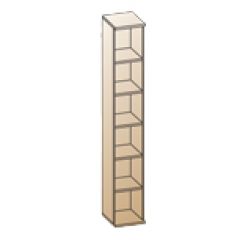 Гостиная Карина Композиция 25 (Акация Молдау) в Александровском - alexsandrovskoe.mebel24.online | фото 7
