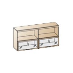 Гостиная Карина Композиция 9 (Акация Молдау) в Александровском - alexsandrovskoe.mebel24.online | фото 3