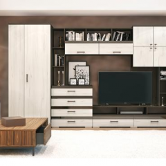 Стенка Коста ЛДСП в Александровском - alexsandrovskoe.mebel24.online | фото 2