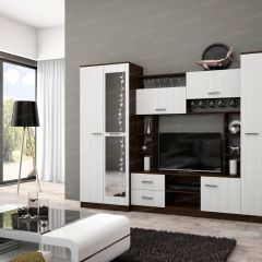 Гостиная Марта-11 (венге/лоредо) в Александровском - alexsandrovskoe.mebel24.online | фото