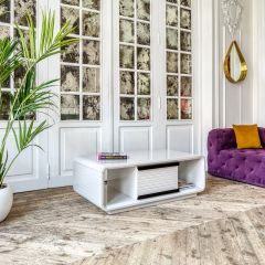 Журнальный столик VELVET 130 см в Александровском - alexsandrovskoe.mebel24.online | фото 4