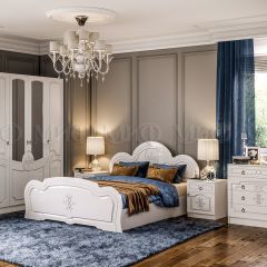 КАРОЛИНА Кровать 1,6м в Александровском - alexsandrovskoe.mebel24.online | фото 2