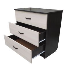 Комод К-33 (3 ящика) в Александровском - alexsandrovskoe.mebel24.online | фото 2