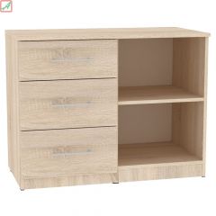 Комод "Калисто (K13)" ручка рейлинг в Александровском - alexsandrovskoe.mebel24.online | фото 3