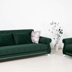 Комплект Роуз ТД 411 диван-кровать + кресло + комплект подушек в Александровском - alexsandrovskoe.mebel24.online | фото 1