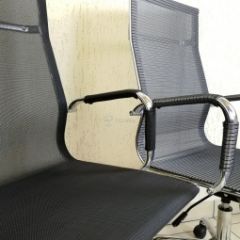 Кресло Barneo K-111H для персонала (черная сетка) в Александровском - alexsandrovskoe.mebel24.online | фото 2