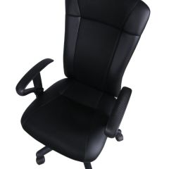 Кресло BRABIX "Optima MG-370" (экокожа/ткань, черное) 531580 в Александровском - alexsandrovskoe.mebel24.online | фото 5