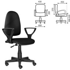 Кресло BRABIX "Prestige Ergo MG-311" (кожзам, черное) 531877 в Александровском - alexsandrovskoe.mebel24.online | фото 2