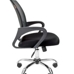 Кресло для оператора CHAIRMAN 696 хром (ткань TW-11/сетка TW-01) в Александровском - alexsandrovskoe.mebel24.online | фото 3