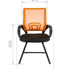 Кресло для оператора CHAIRMAN 696 V (ткань TW-11/сетка TW-01) в Александровском - alexsandrovskoe.mebel24.online | фото 5