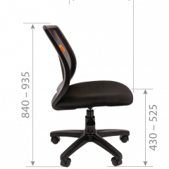 Кресло для оператора CHAIRMAN 699 Б/Л (ткань стандарт/сетка TW-01) в Александровском - alexsandrovskoe.mebel24.online | фото 7